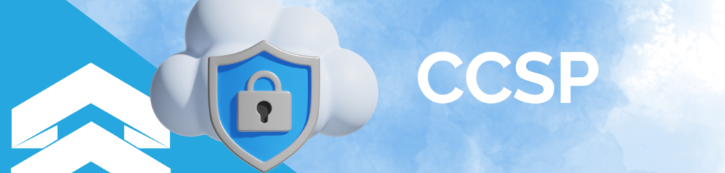 An illustration representing the CCSP certification, a cloud security credential recognized by the industry - Eccentrix