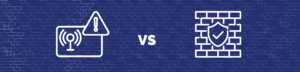 A visual that helps distinguish between IDS and firewalls to protect the computer network - Eccentrix