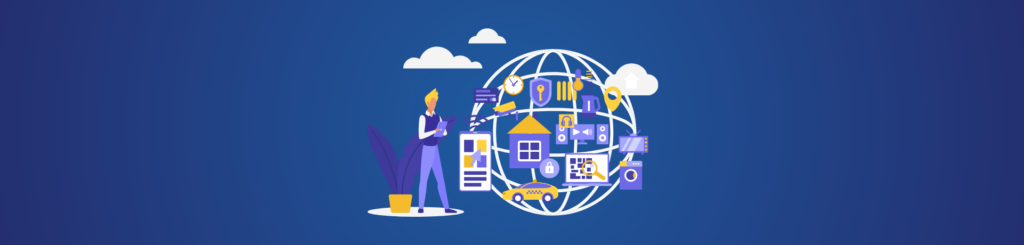 Image montrant un homme essayant de contrôler ses appareils IoT et OT - Eccentrix