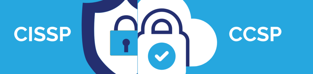 An image illustrating the CISSP and CCSP certifications, two important credentials in the cybersecurity industry - Eccentrix