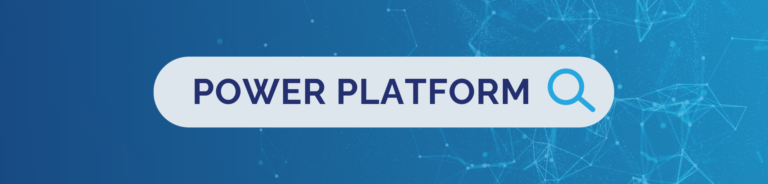 Visuel affichant les mots Power Platform, un outil Microsoft 365 pour connecter les données et les applications - Eccentrix