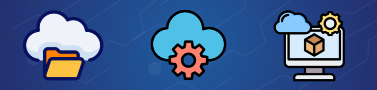 Illustration of components related to the Microsoft Azure Cloud Basics Free Training