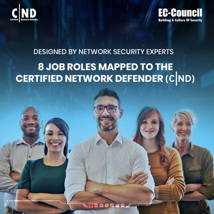 Organizational roles for the CND EC-Council training description - 1