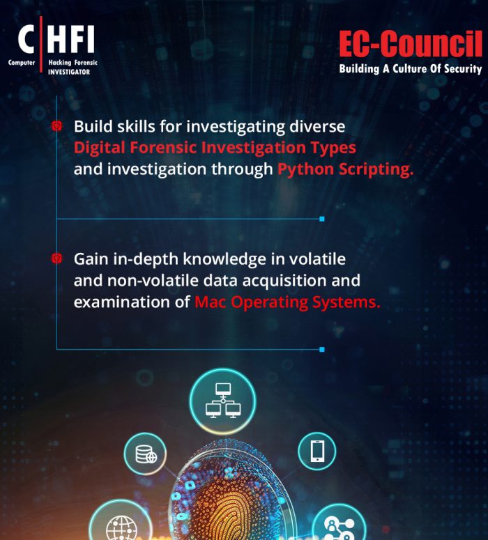 EC-Council CHFI Forensic Investigator Training description - 5