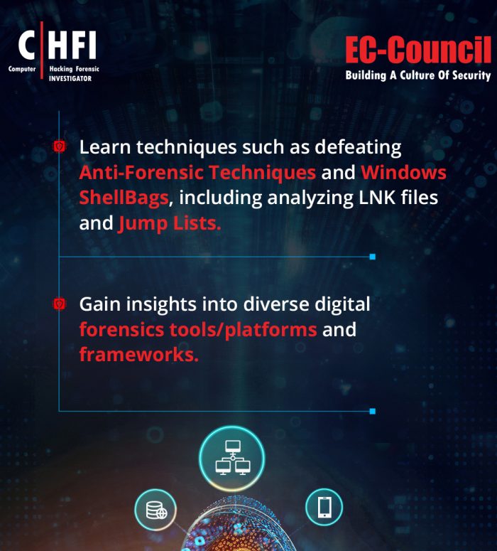 EC-Council CHFI Forensic Investigator Training description - 6
