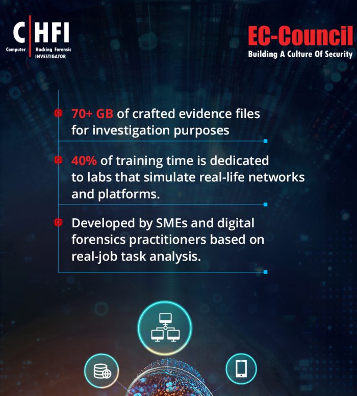 EC-Council CHFI Forensic Investigator Training description - 8