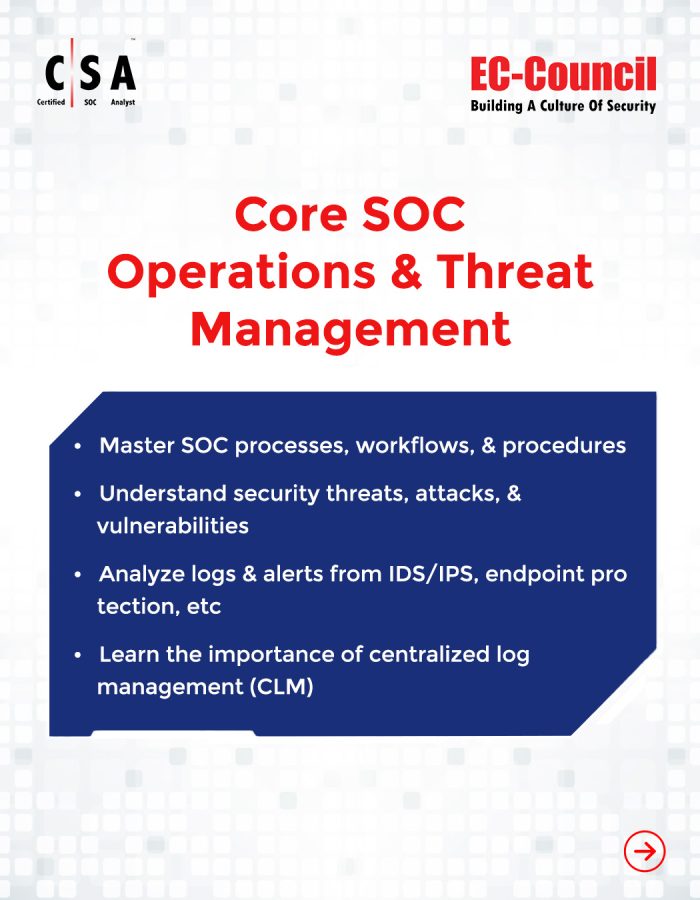 Description de la Formation CSA EC-Council - 2