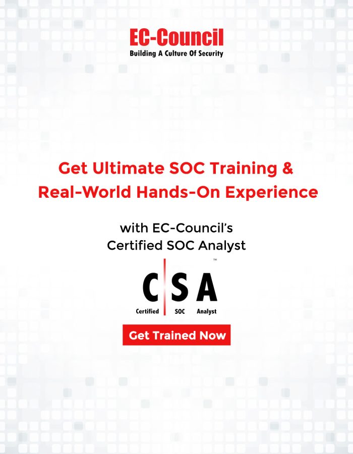 Description de la Formation CSA EC-Council - 7